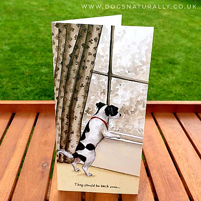 Smiffy Jack Russell Dog Lover Card